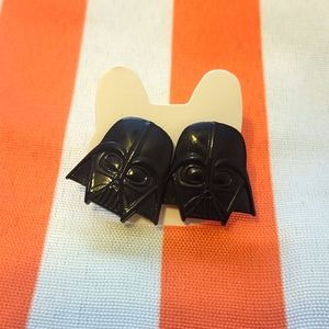 Handmade Kitschy Earrings- Star Wars Darth Vader